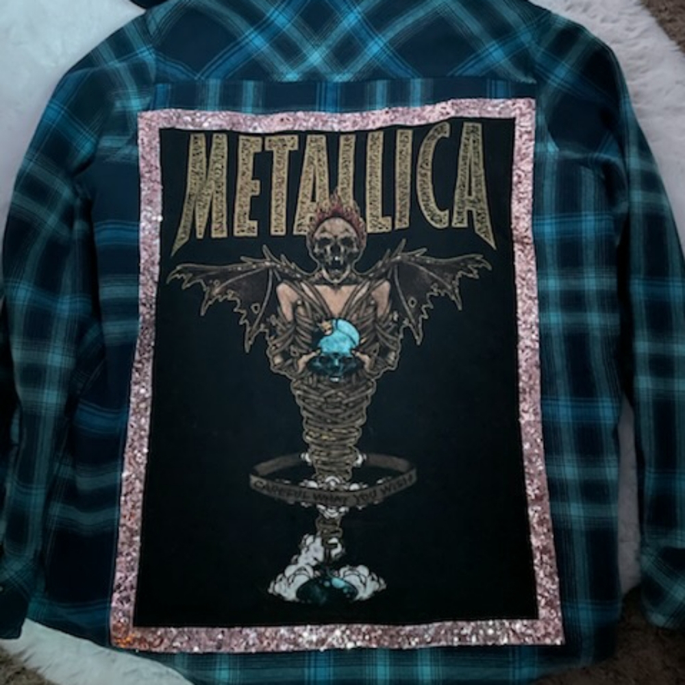 Metallica Plaid Jacket